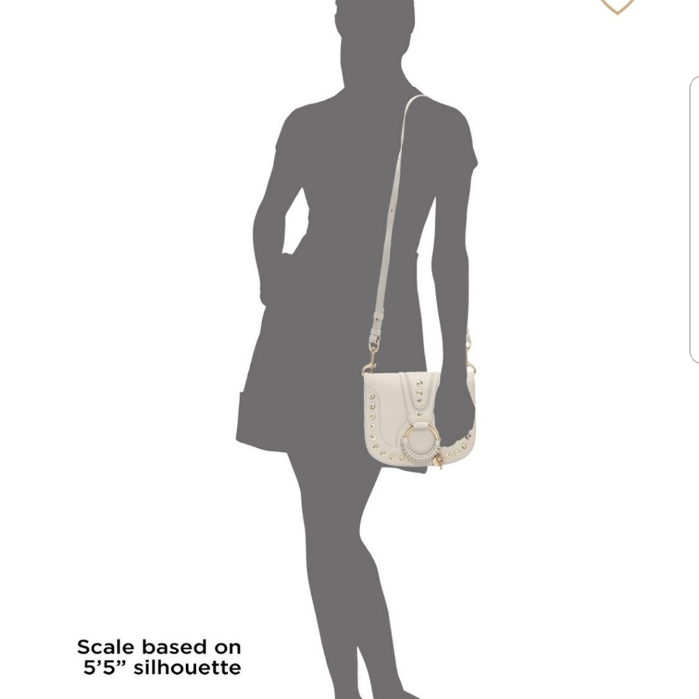 See By Chloe Light Beige Hana Studded Handbag - Picture 5 of 8